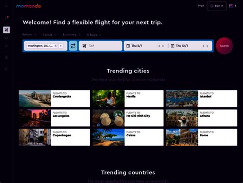 momondo.com|Cheap Flights: Compare Flights & Flight Tickets 